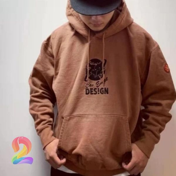 

men's hoodies & sweatshirts life cavempt embroidered letters ce hooded jumper around the earth c.e.oversize women's sweatshirt, Black