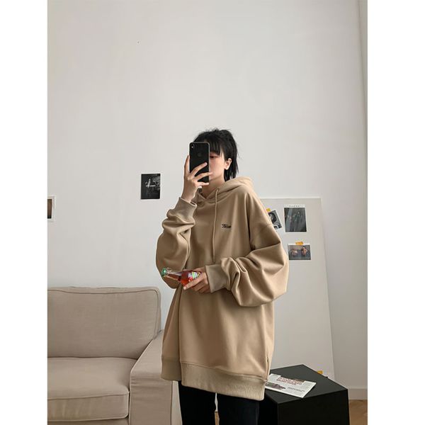 

women's jackets coats american plush hooded pullover 6f41, Black;brown