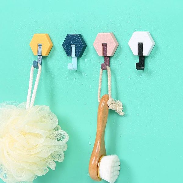 

sticky hook 90Â° rotation waterproof moisture-proof durable non-marking paste strong viscose bathroom multi-purpose hooks & rails
