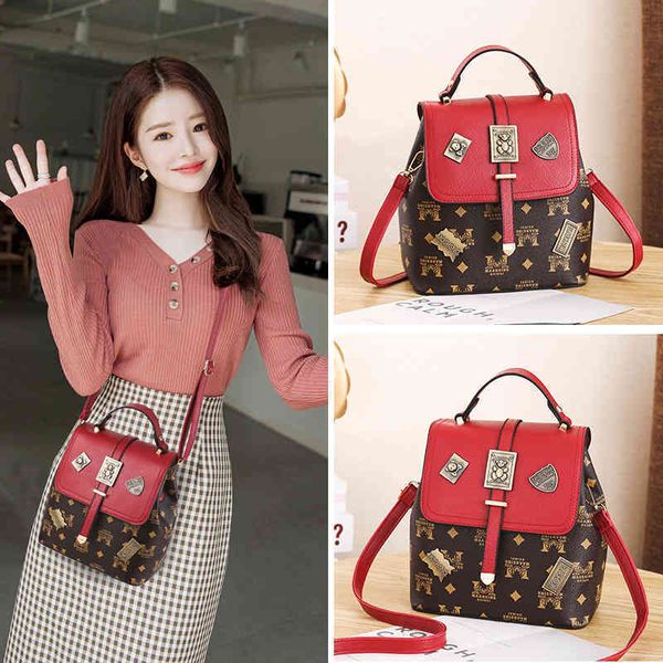 

2022 factory wholesale women's backpack fashion women's lovely large capacity bags single shoulder messenger bag