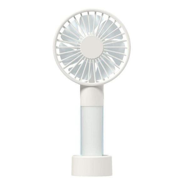 

smartdevil handheld fan mini personal with rechargeable battery 3 speeds adjustable portable desk base colorful electric fans