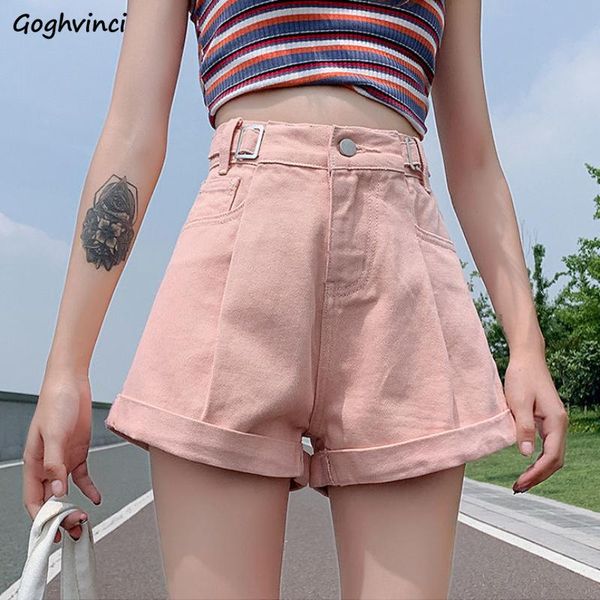

women's shorts women denim trendy sashes 3 colors students basic summer korean style all-match simple casual lovely streetwear loose, White;black
