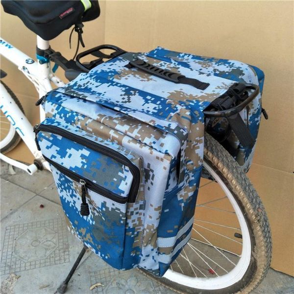 

cycling bags bicycle bag mountain road saddle camouflage riding big double pack ride equipment