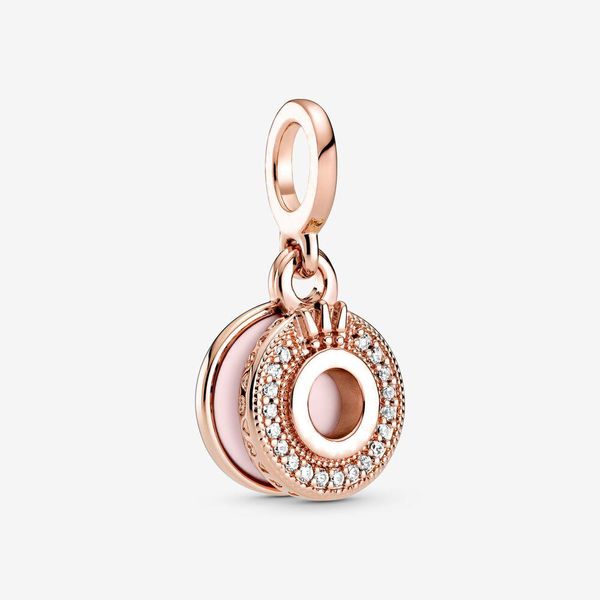 

100% 925 sterling silver sparkling pave crown o dangle charms fit pandora original european charm bracelet fashion women wedding engagement, Bronze;silver