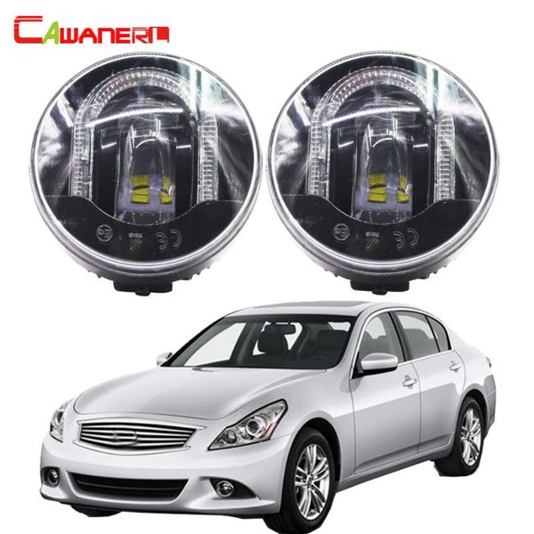 

other lighting system cawanerl 2 x car led fog light drl daytime running lamp high power for infiniti g37 sport 3.7l v6 - gas 2011 2012 2013