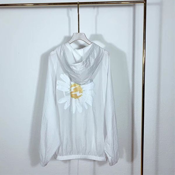 

men's hoodies & sweatshirts solar protection jacket for men and women, sun-proof winter quick drying of daisies summer, Black