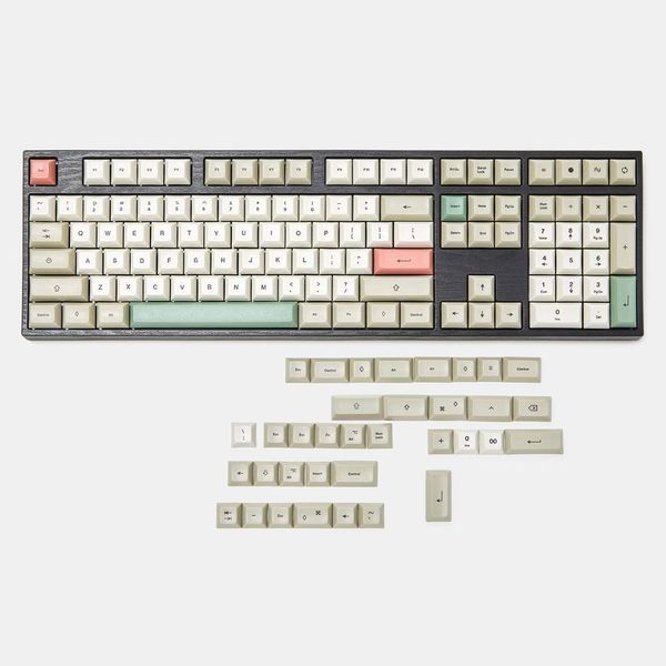 143 125 DSA Dye Sub 9009 Retro PBT Full KeySet MX Tastiera meccanica Filco Ducky 104 TKL 61 KBD75 KIRA96 YMD96 XD64 TADA68