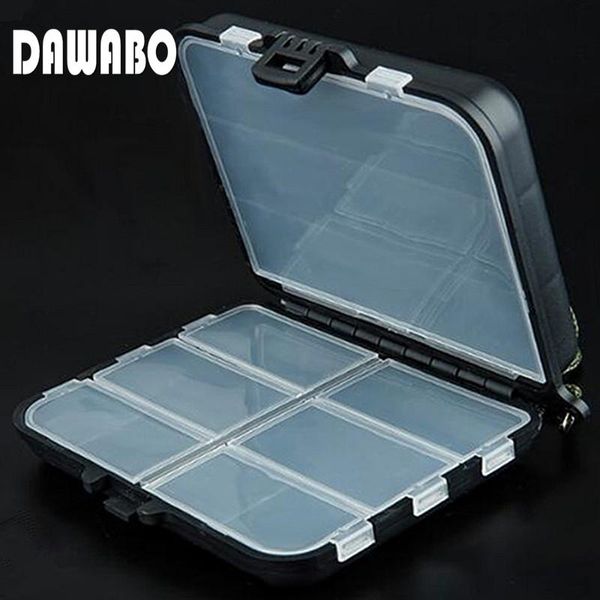 

large 17 lattice small 9 multi-function fishing accessories box plastic tackle for tool