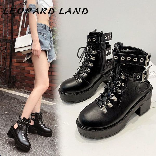 

summer classic thick bottom waterproof platform high heel sandals super, Black