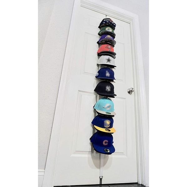 

hooks & rails baseball cap rack hat holder home organizer storage door closet hanger for