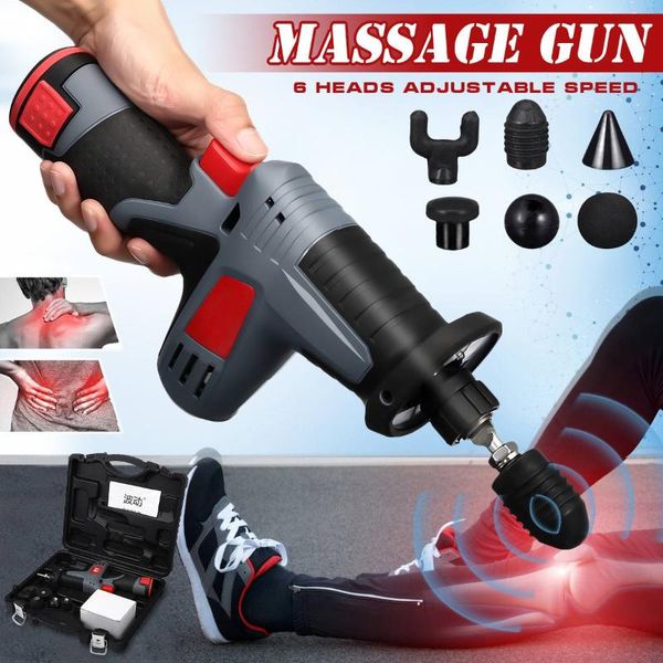 

muscle massage gun deep tissue massager therapy ems exercising pain relief body relaxation slimming shaping machine