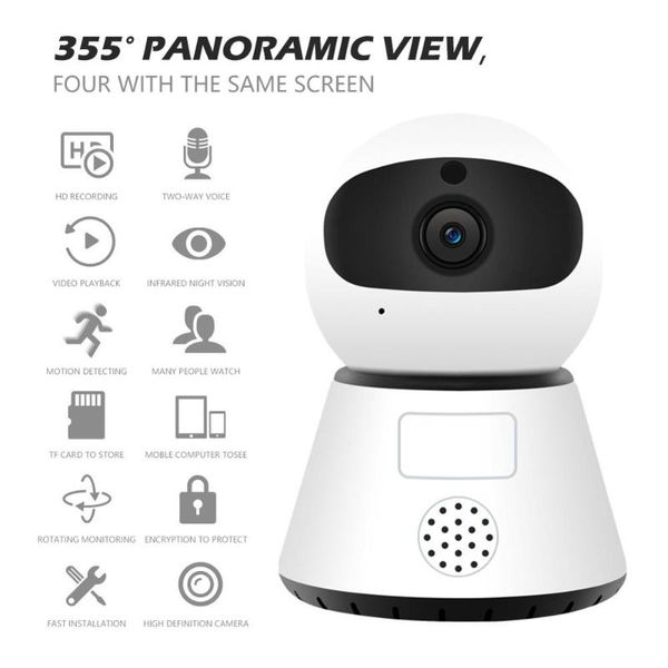 

home security mini wifi ip camera hd 1080p ptz wireless movetion detection infrared video surveillance cloud service cameras