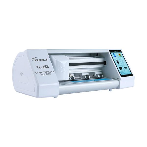 

cell phone repairing tools tl-168 auto film cutting machine mobile tablet front glass back cover protect protective