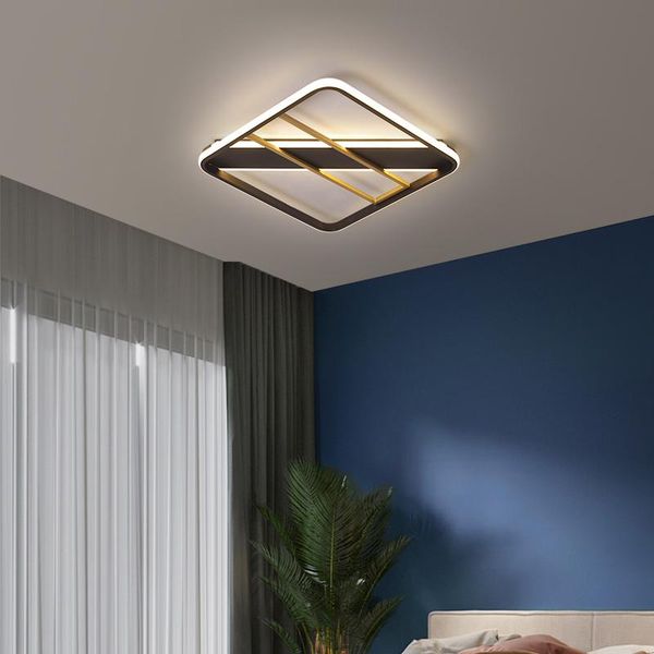 

ceiling lights modern led light simple creative for bedroomlamp living room dining kitchen with remote control round indoor fixture