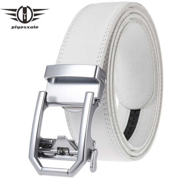 

belts black white leather for men brand stylish good quality durable mens casual 3.5cm width automatic waist belt man b726, Black;brown