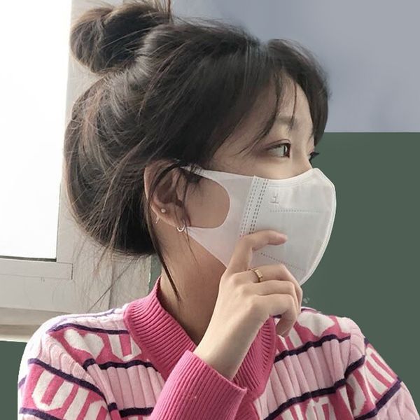 

3d disposable three-dimensional mask women's summer thin net red fashion small face breathable dust-proof sunscreen men's