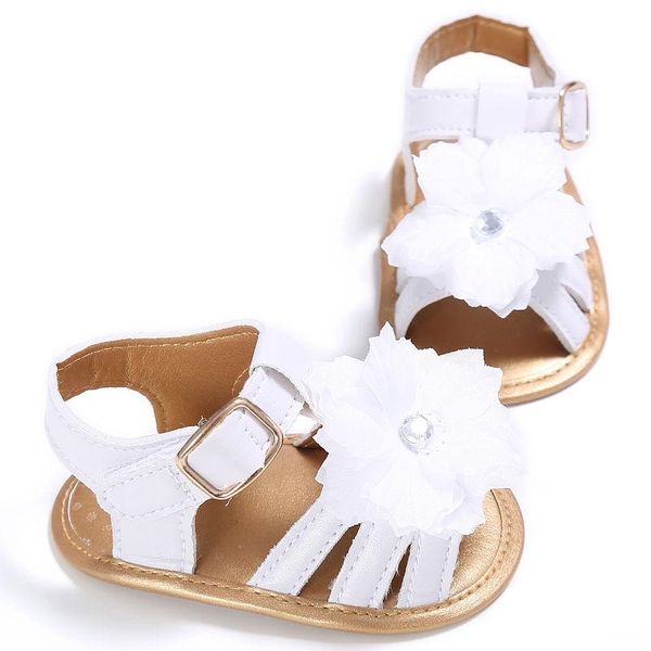 

fashion baby summer shoes girl flowers soft sole princess toddler anti-slip first walkers 0-1 years