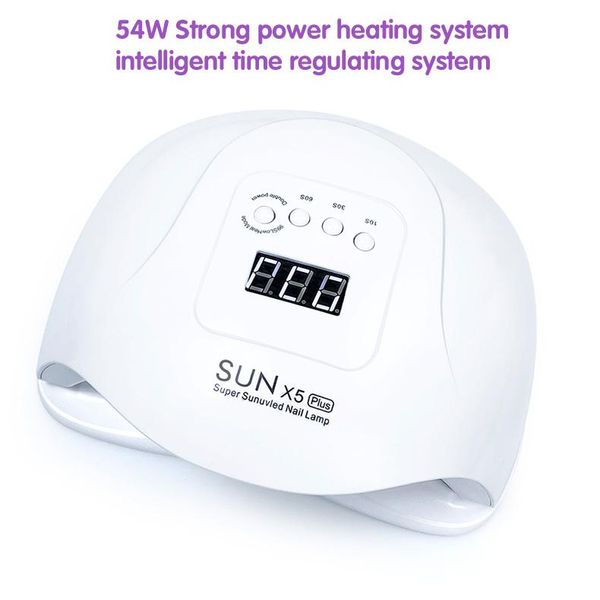 

nail lamp 36pcs leds curing lamps for all gels nails and toe polish with timer setting manicure art sunx 54w led uv dryers