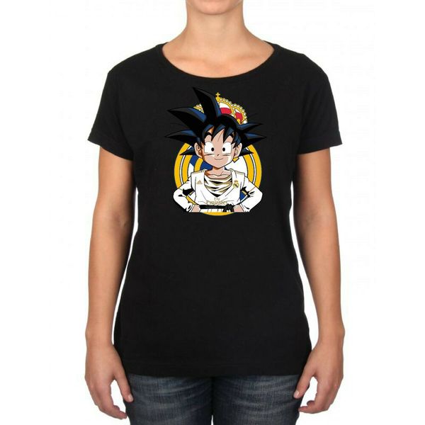 

womens t-shirt sangoten soccer real madrid spain madrid, White;black