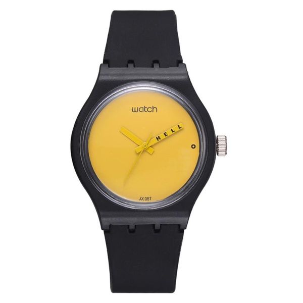 

wristwatches fashion 2021 creative students quartz watches simple concise cool sport dial for ladies wristwatch drop ls1093, Slivery;brown