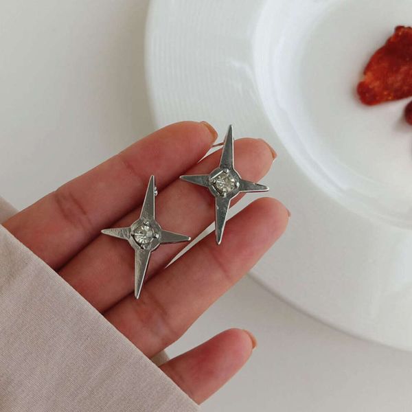 

cross earrings hip alloy simple