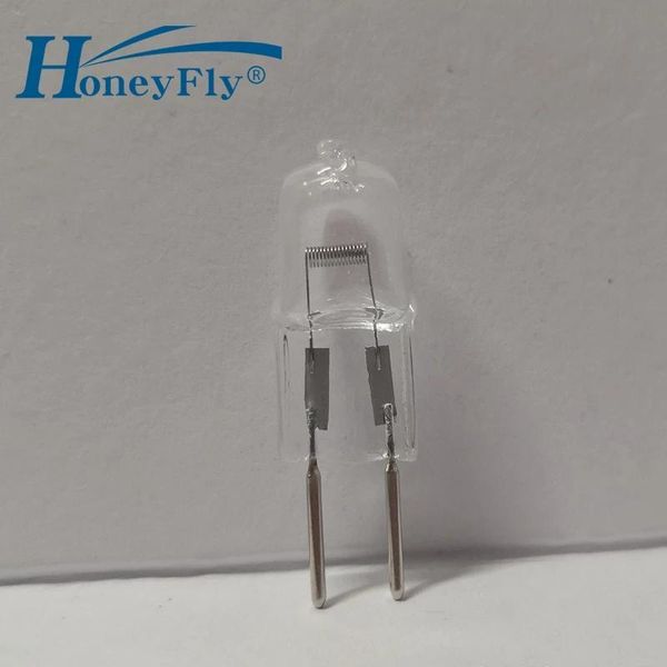 

other lighting bulbs & tubes honeyfly 10pcs gy6.35 halogen lamp 12v/24v 20w 35w 50w 100w 250w warmwhite bulb clear g6.35 crystal machine too