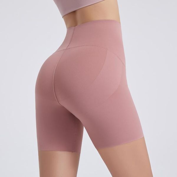 

yoga outfit high waist scrunch pants running workout shorts women quick dry elastic sports solid leggings for fitness training