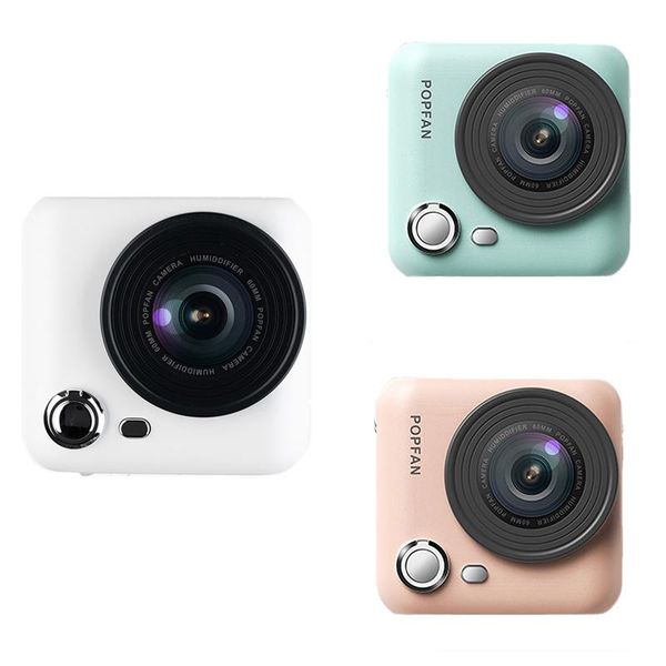 

electric fans creative camera, humidifier, neck fan, usb deskspray lazy fan