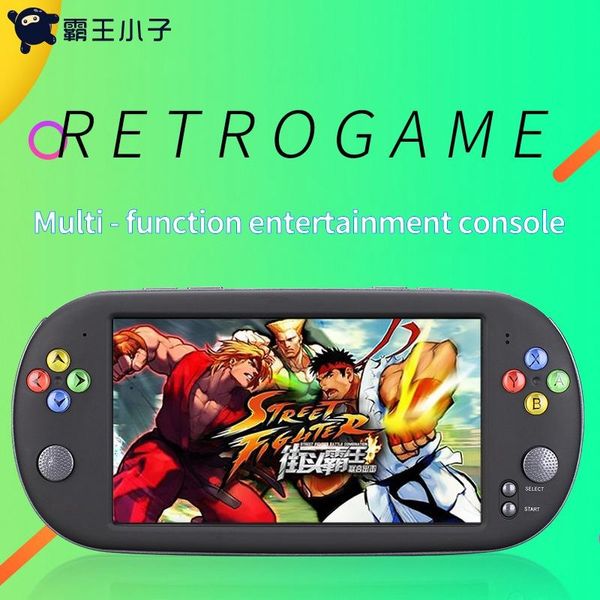 

powkiddy x16 7 inch game console handheld portable 16gb retro classic video player for neogeo arcade players
