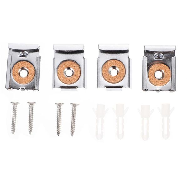 

mirrors 2 sets/8pcs glass clamps mirror brackets furniture bracket