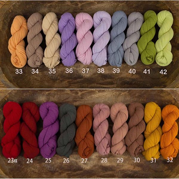 

dvotinst born pography props for baby soft stretch wraps posing wrap studio shoots po fotografia accessories caps & hats, Yellow