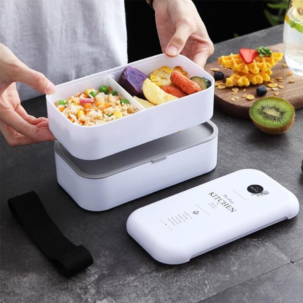 

dinnerware sets 304 stainless insulated lunch box sealed 2 layer compartment portable insulation bag anti-scalding instant noodle bowl