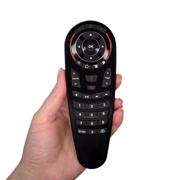 

remote controlers l8star g30s google voice assistant air mouse 33 keys ir learning gyroscope g30 smart control for android tv box