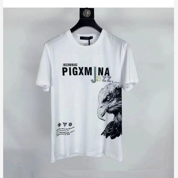 

men's t-shirts 2021 summer short sleeve t-shirt for men, White;black