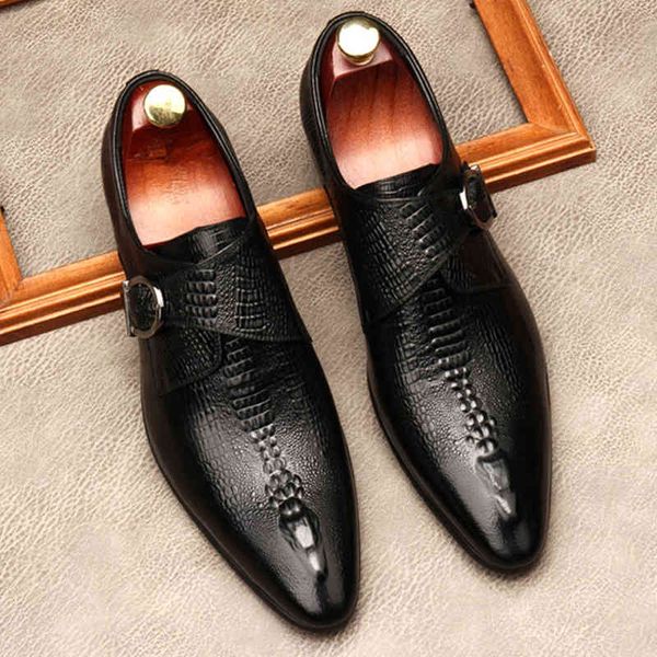 

dress shoes italian style hasp for men genuine leather slip on business wedding pointed toe formal black oxford lofers bk4r