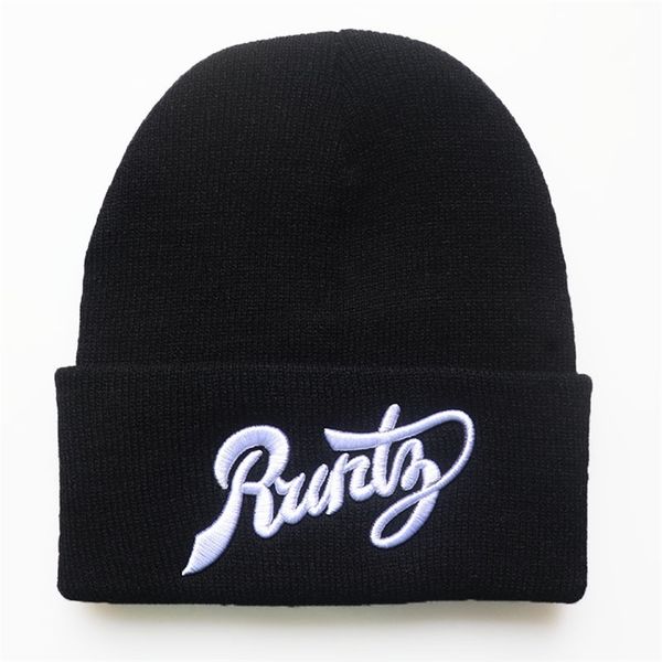 

beanies sale grade three-dimensional embroidery runty knitted hat hip hop wool warm student autumn and winter men's women's, Blue;gray