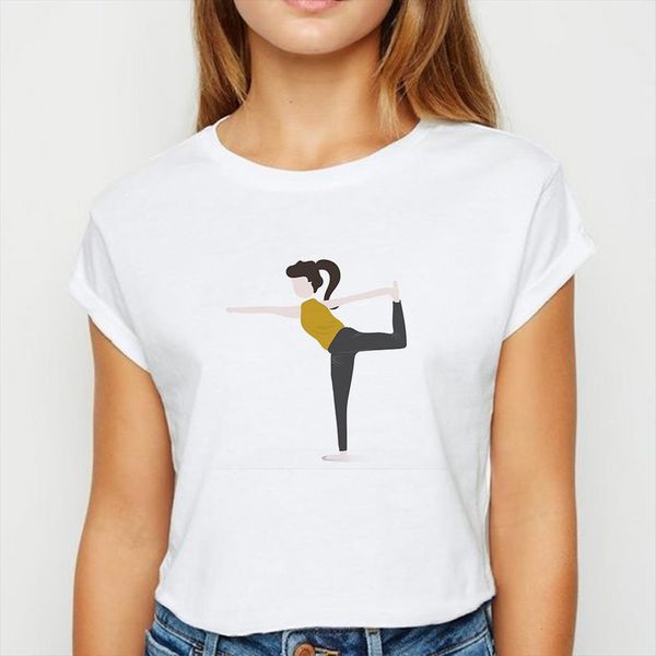 

motion trendy spring summer womens t shirts simple easy matching comfortable vestidos o collar, White