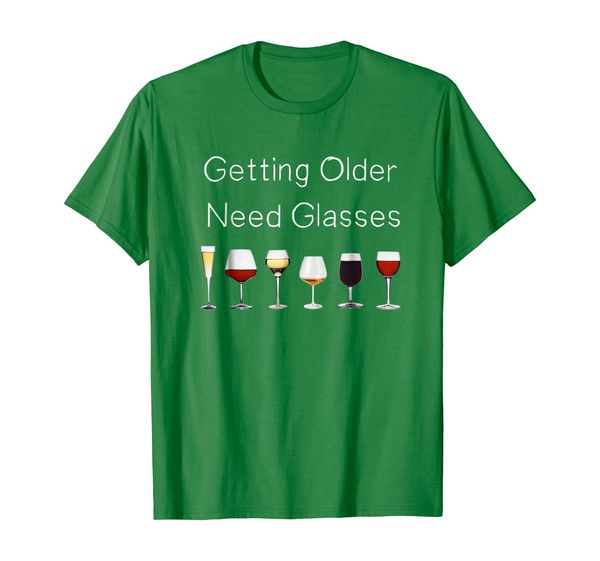 

Getting Older Need Glasses Mens Womens T-shirt, Mainly pictures