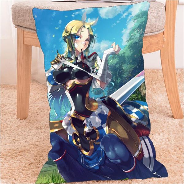 

pillow case dakimakura monster musume no oishasan scythia tisalia cover 60x40cm home decoration pillowcases printed