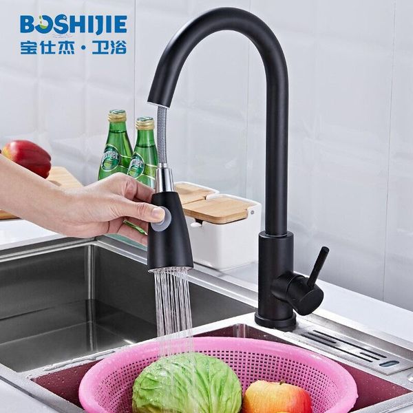 

washing basin faucet kitchen water dragon stainless steel pull tap bathroom sink faucets