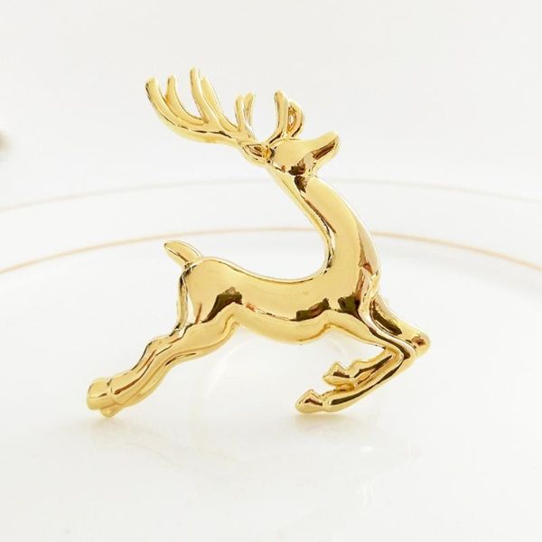 

napkin rings 2pcs delicate creative durable cute fawn buckles for home