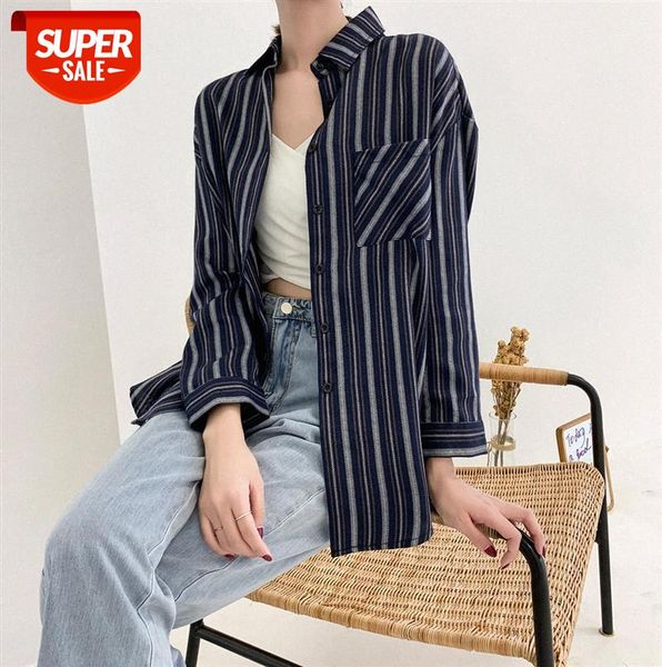 

[ou fan] 6808 10 years of shirt factory women's processing custom oem production korean ins shirts #al5f, Black;gray