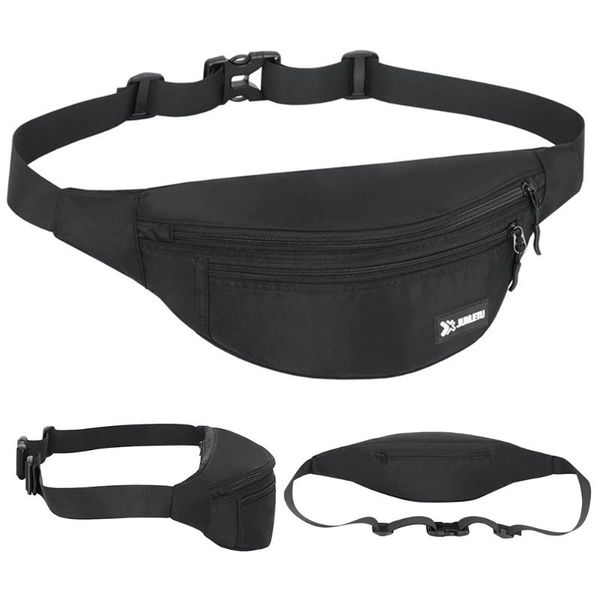 

multifunctional waist bag outdoor sports belt pack crossbody chest mobile phone case for men women travel hiking bags