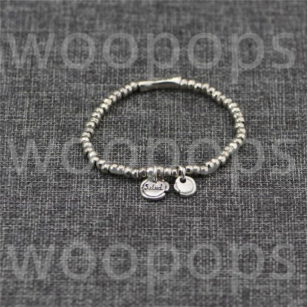 

bracelets for women men healthy plated gift 19cm jewelry with delicate and exquisite pendant charm, Golden;silver