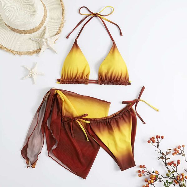 

fits all solid yellow bikini 3-piece, White;black