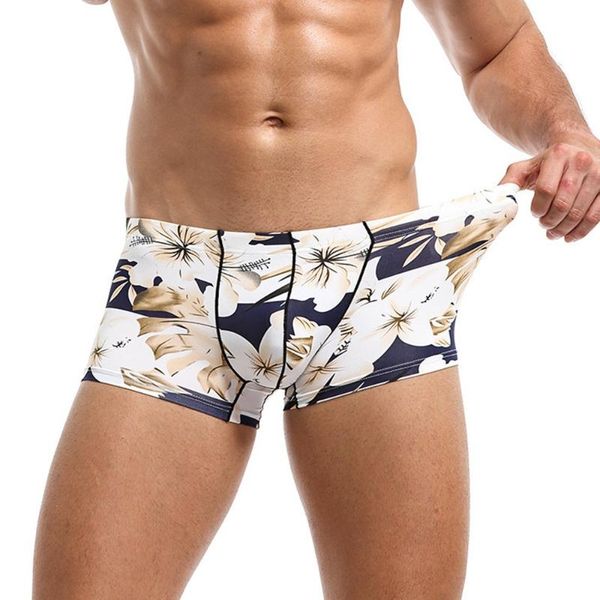 

underpants mens men underwear ~xl pouch print shorts summer, Black;white
