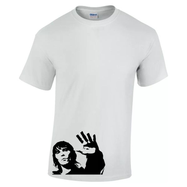 

Ian Brown Side The Stone Roses Indie Rock Music T-Shirt, White;black