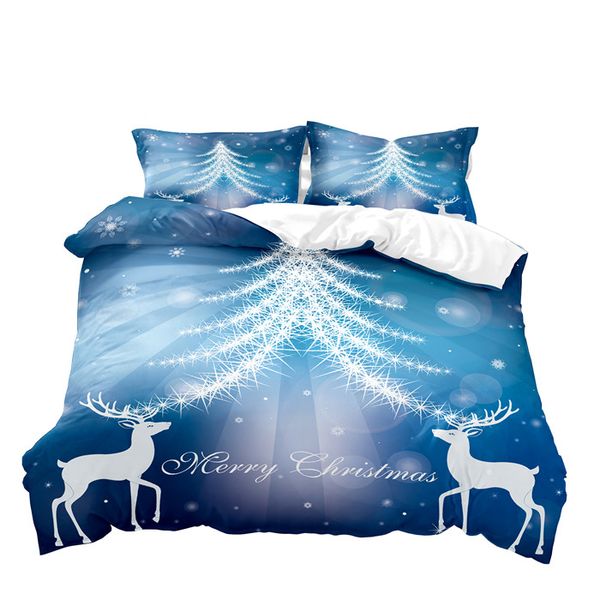 

christmas 3d printing colorful bedding sets duvet cover-12