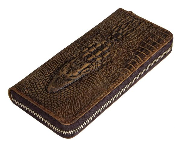 

fashion men's wallet clutch bag leather card holder long mobile phone wallets, Red;black