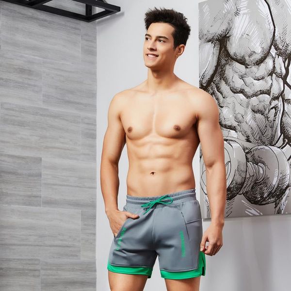 

gym clothing mens running shorts solid soft patchwork loose drawstring male comfortable summer pants men bodybuilding, White;black